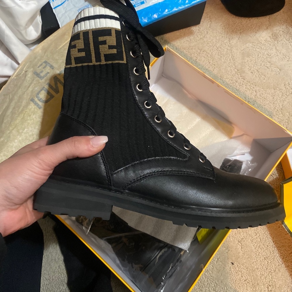 Fendi Flat Boots
